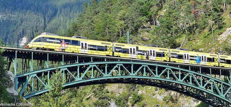 Schlossbachgrabenbrücke Mittenwaldbahn