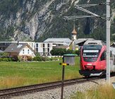 Mittenwaldbahn in Scharnitz